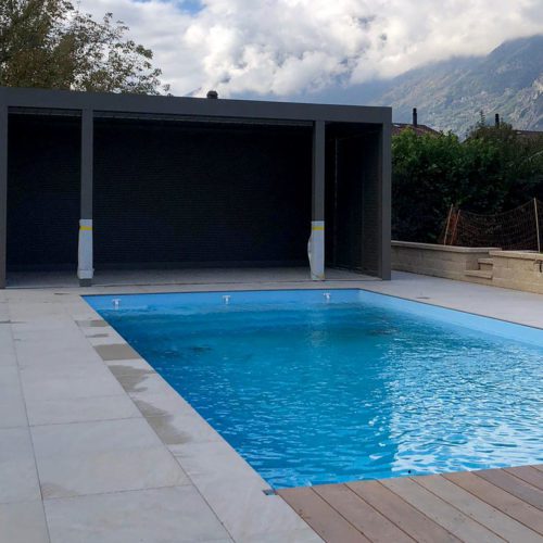 Pergola + Piscine poolhouse