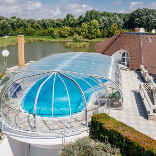 Abri de piscine haut statique 'Galaxy'