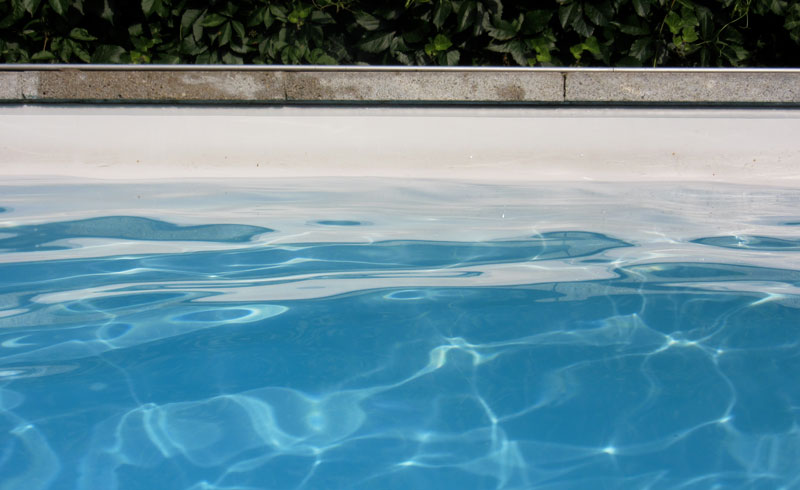 Remise en service de la piscine, niveau de l'eau