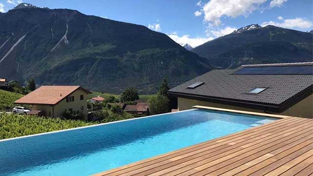 Piscines et spas Valais